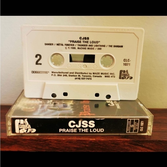 Cjss - Praise the Loud - Cassette - Picture 2 of 2